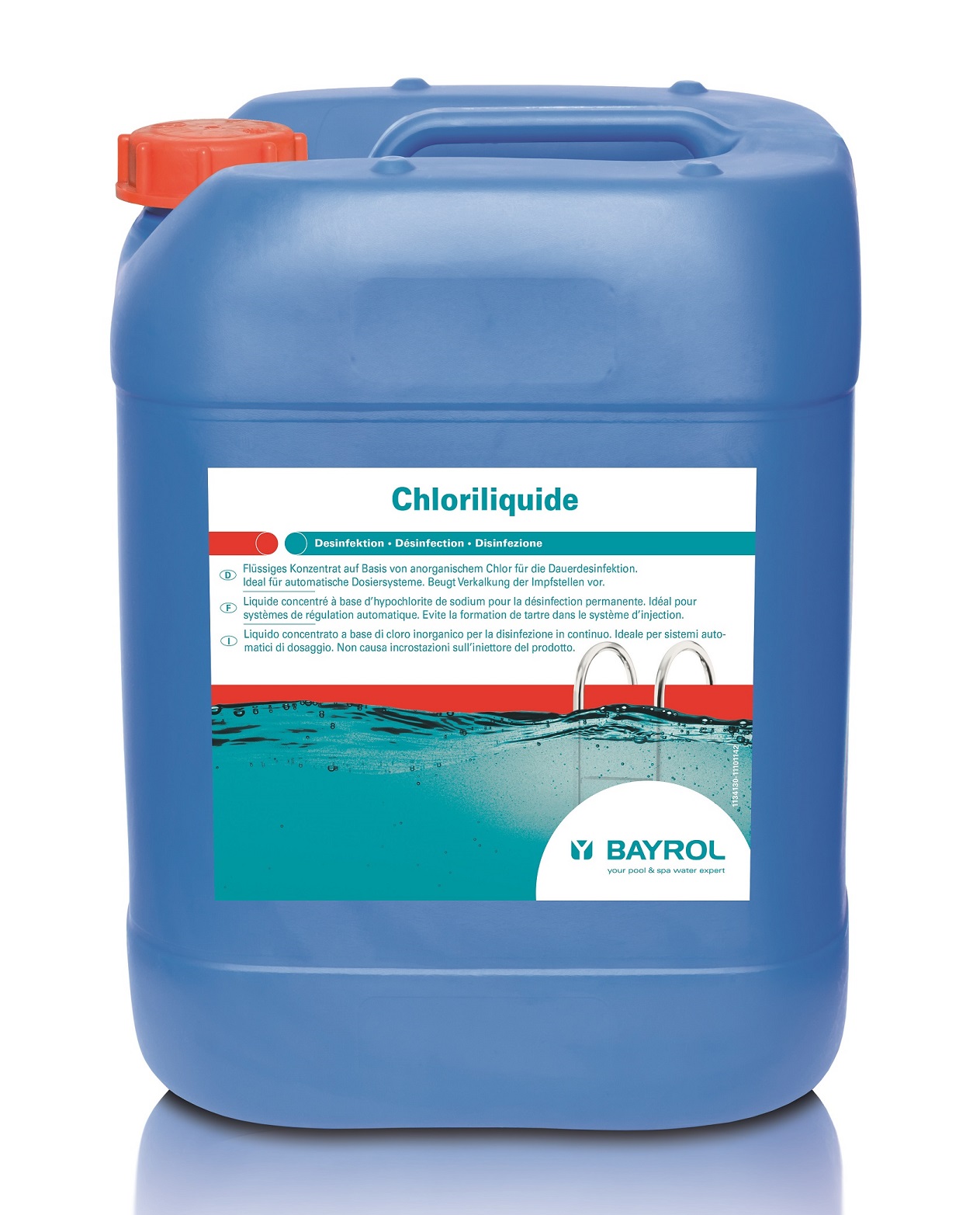 AS-022001 Chloriliquide 20 l Flüssigchlor (25kg)
